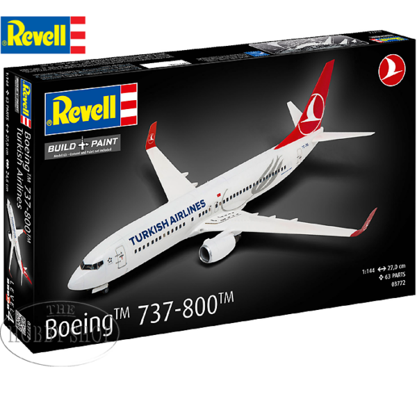 Revell 1/144 Boeing 737-800 Turkish Airlines