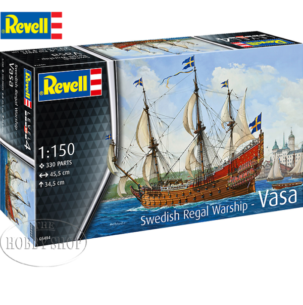 Revell 1/150 Swedish Regal Warship Vasa Revell 1/150 Swedish Regal Warship Vasa