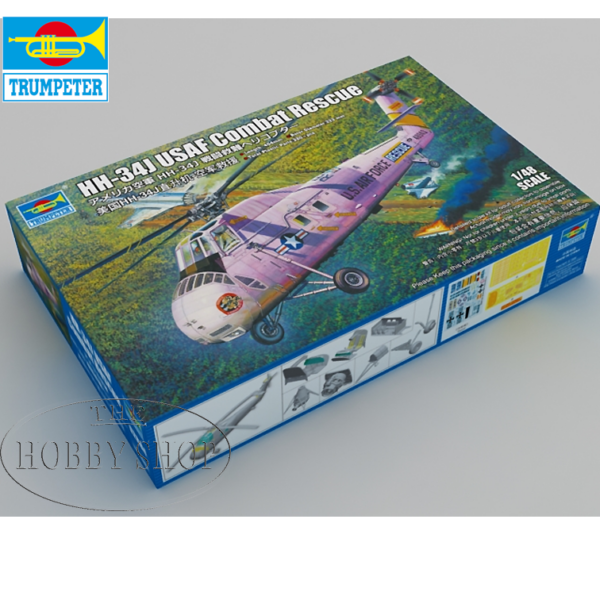 Trumpeter 1/48 HH-34J USAF Combat Rescue