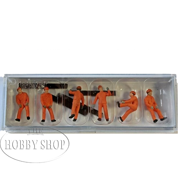 Preiser 1/87 HO Sleeper Layers (x6)