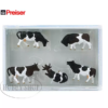 Preiser 1/87 HO Cows Black & White (x5)