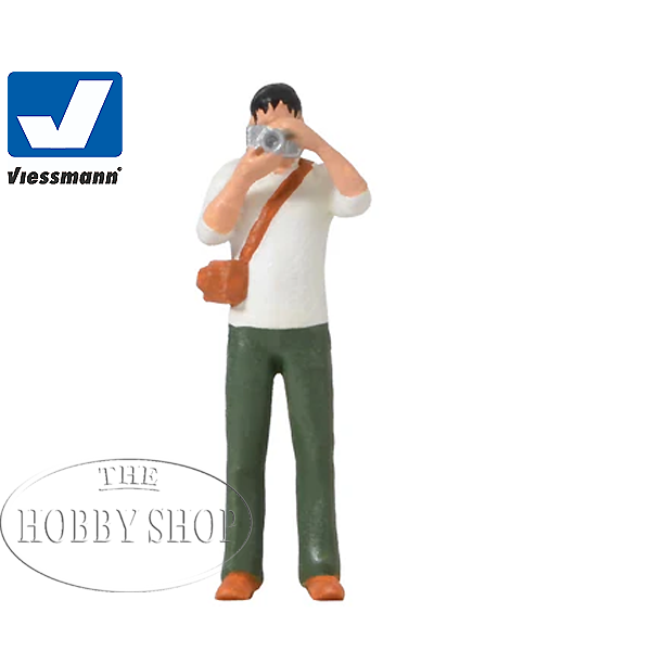 Viessmann1/87 HO Photographer with Working Flash
