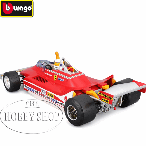 Burago 1/18 Ferrari F1 312T #11 Jodie Scheckter 1979 GP Italy