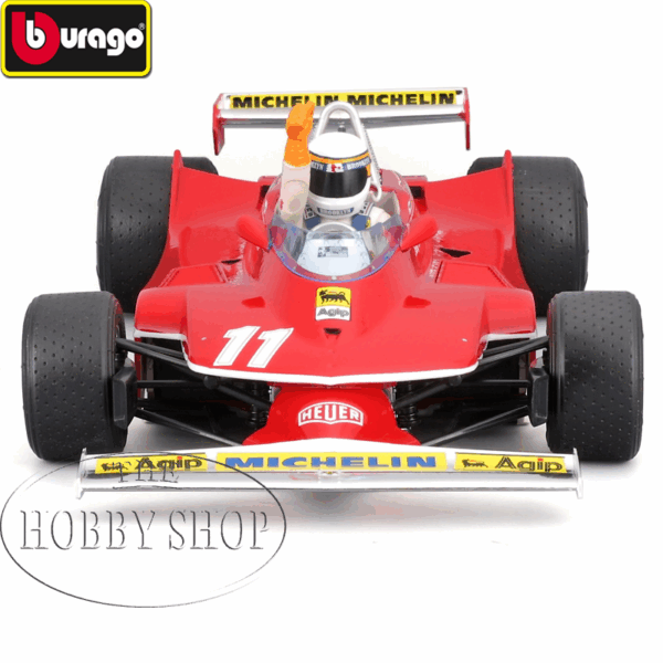 Burago 1/18 Ferrari F1 312T #11 Jodie Scheckter 1979 GP Italy