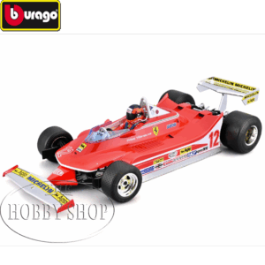 Ferrari F1 312T4 #12 G Villeneuve 1979 GP RSA