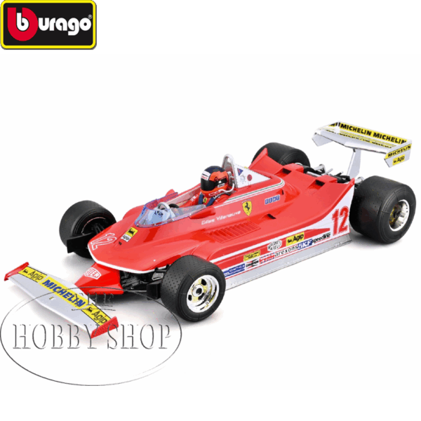 Ferrari F1 312T4 #12 G Villeneuve 1979 GP RSA