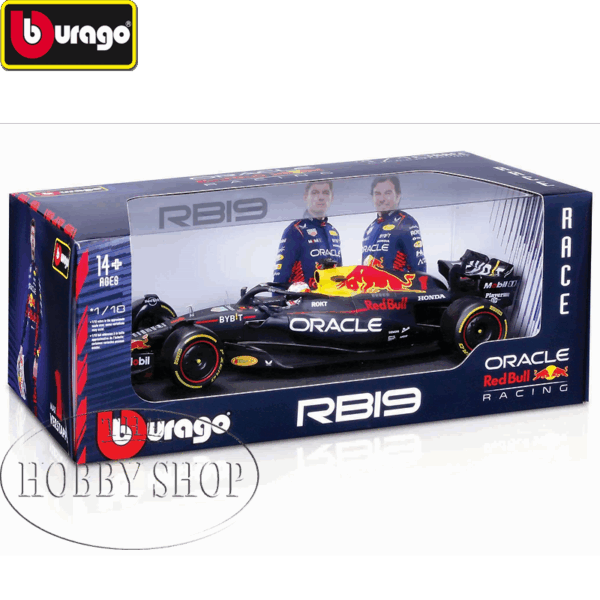 Burago 1/18 Red Bull F1 RB19 2023 Max Verstappen