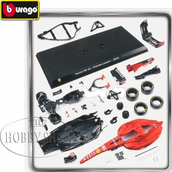 Burago 1/24 Ferrari F1 SF-23 2023 Model Kit