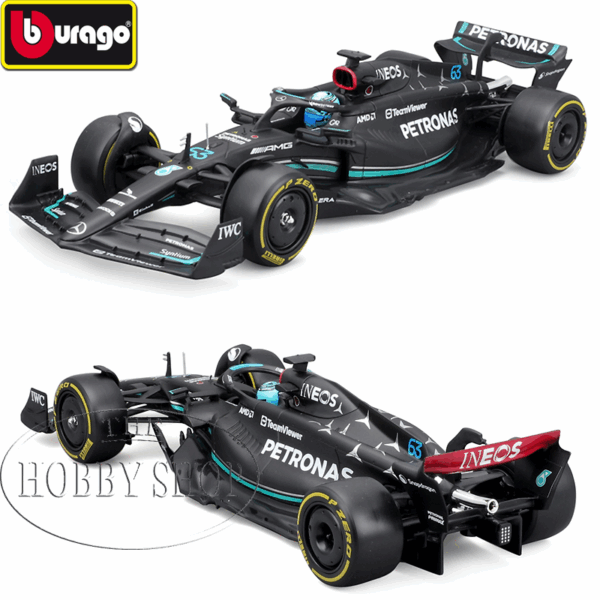 Burago 1/24 Mercedes AMG F1 W14 George Russel 2023