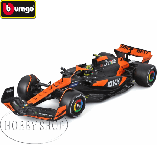 1/24 McLaren F1 MCL38 with Helmut #4 Lando Norris 2024