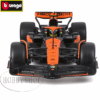 Burago 1/24 McLaren F1 MCL38 with Helmut #4 Lando Norris 2024 Burago 1/24 McLaren F1 MCL38 with Helmut #4 Lando Norris 2024