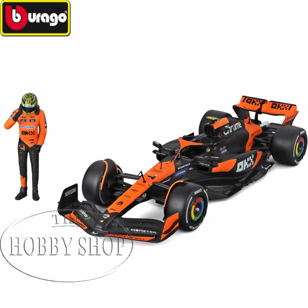 1/24 McLaren F1 MCL38 2024 with Driver Land Norris