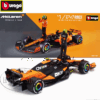 Burago 1/24 McLaren F1 MCL38 2024 with Driver Lando Norris