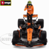 Burago 1/24 McLaren F1 MCL38 2024 with Driver Lando Norris
