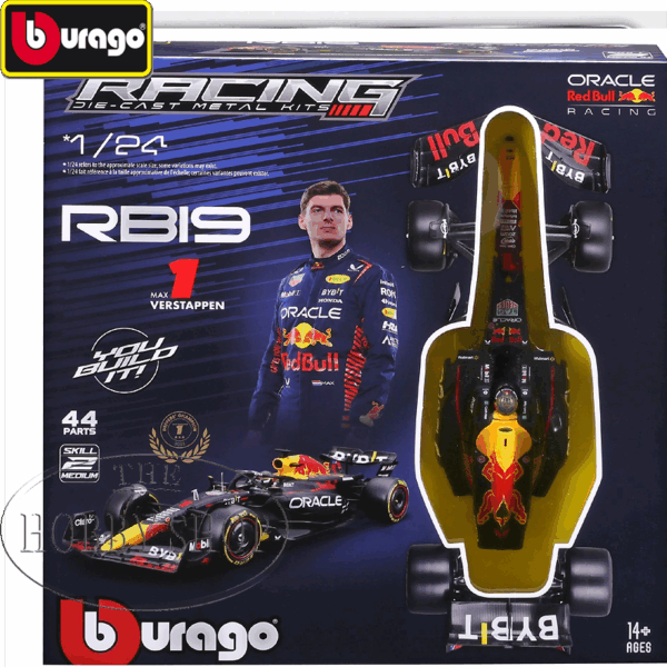 Burago 1/24 Red Bull F1 RB19 2023 Model Kit