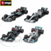 1/43 Mercedes F1 AMG 4 Pack Lewis Hamilton