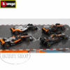 Burago 1/43 McLaren F1 4 Pack Lando Norris