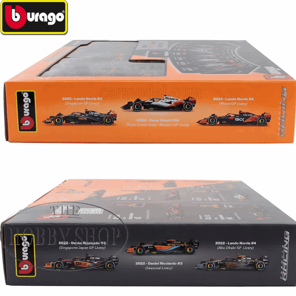 Burago 1/43 McLaren F1 Delux Gift Set
