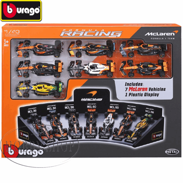 Burago 1/43 McLaren F1 Delux Gift Set