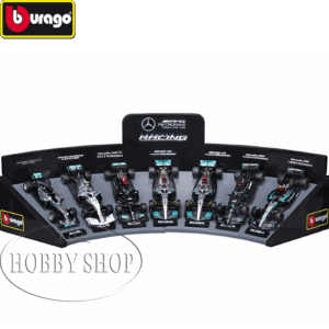 1/43 Mercedes F1 Delux Gift Set