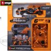 Burago 1/43 McLaren F1 MCL38 2024 Pit Pass