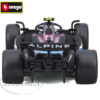 Burago 1/43 Alpine BWT F1 A524 2024 #10 Pierre Gasly
