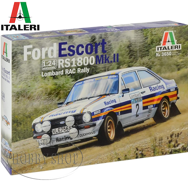 Italeri 1/24 Ford Escourt RS1800 MK II Lombar