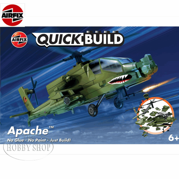 Airfix Quickbuild Apache Helicoptor