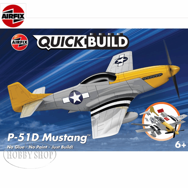 Airfix Quickbuild Mustang P--51D