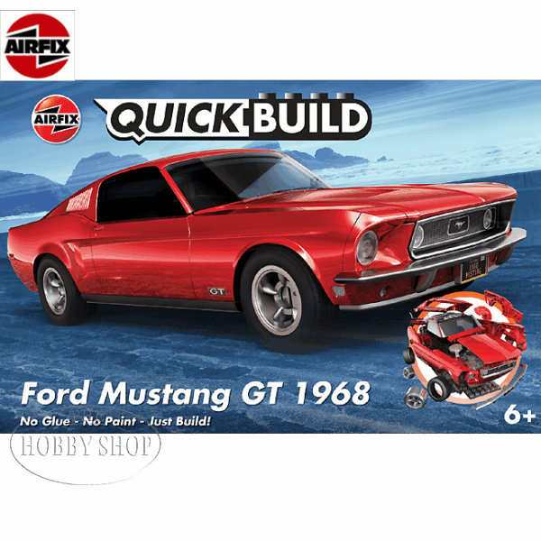 Airfix Quickbuild Ford Mustang GT 1968 -