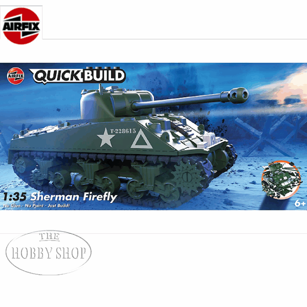 Airfix Quickbuild 1/35 Sherman firefly Tank