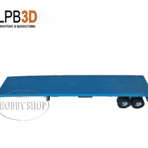 LPB3D 1/87 HO Container Trailer 40 Foot Ready To Run