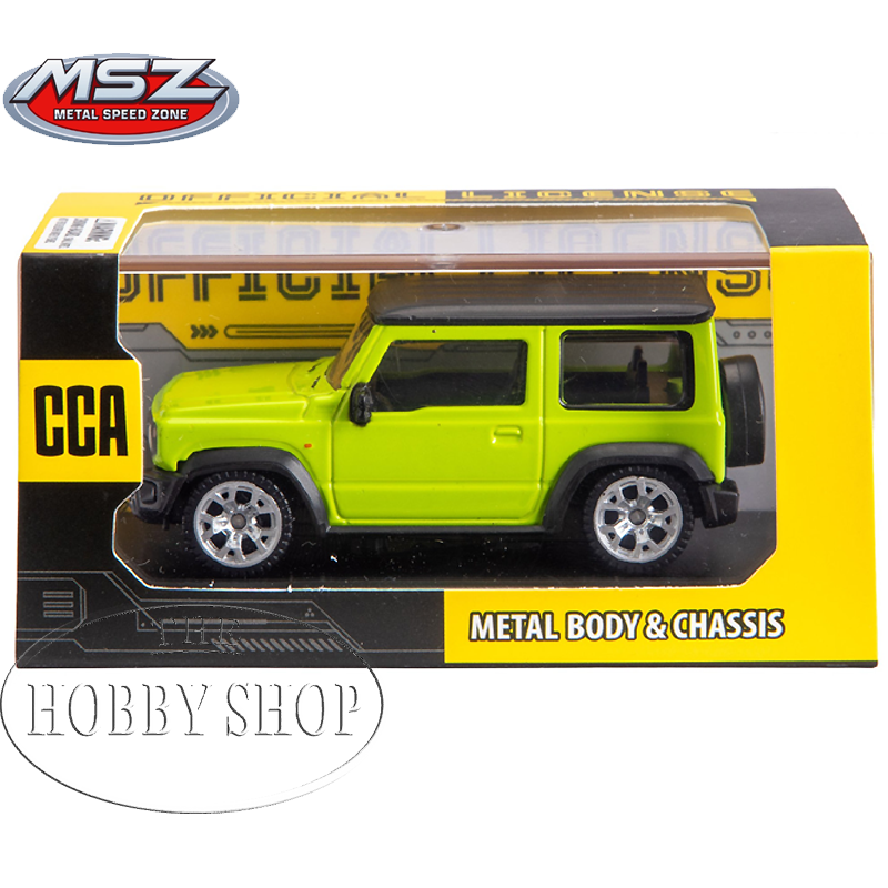MSZ 1/48 Suzuki Jimny 2018 Green - The Hobby Shop