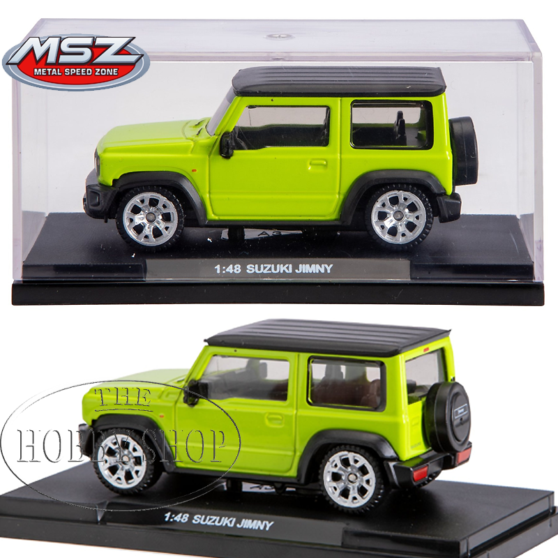 【未開封】Hi-Story Jimny Sierra JC 2018 1/43 MSZ 1/48 Suzuki Jimny 2018 Green - The Hobby Shop