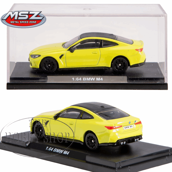 MSZ 1/64 BMW M4 Yellow MSZ 1/64 BMW M4 Yellow