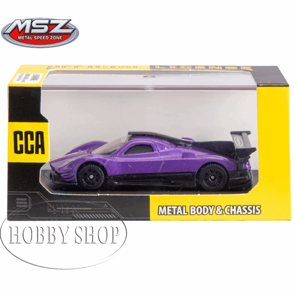 MSZ 1/64 Pagani Zonda Revolution Purple
