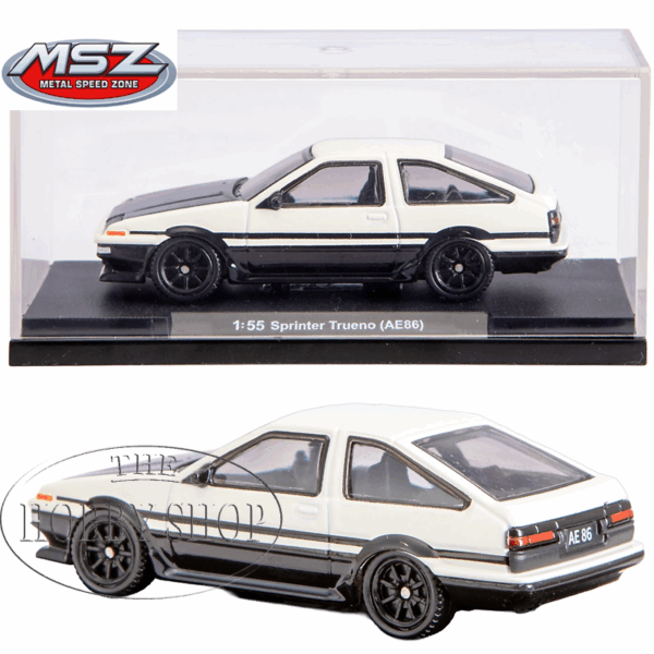 MSZ 1/64 Toyota AE86 White MSZ 1/64 Toyota AE86 White