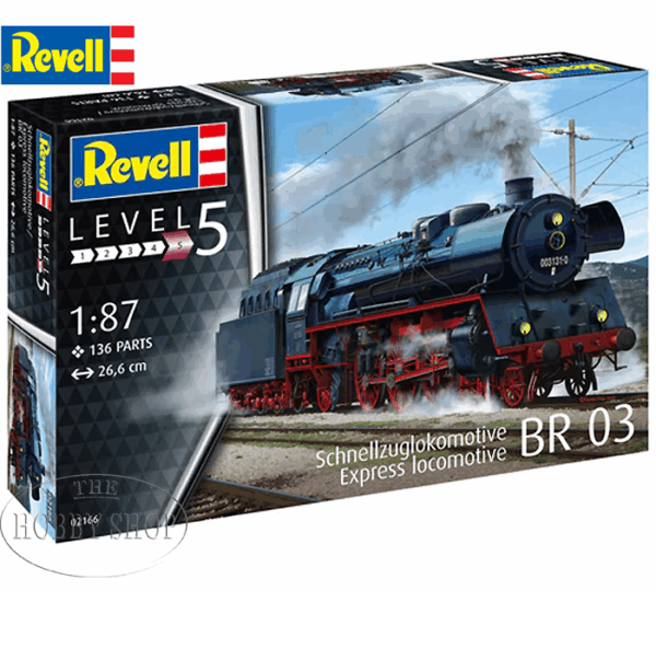 Revell 1/87 Express Loco Class 03 (Static Model Kit) Revell 1/87 Express Loco Class 03 (Static Model Kit)