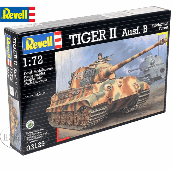 Revell 1/72 Tiger II Ausf B Tank