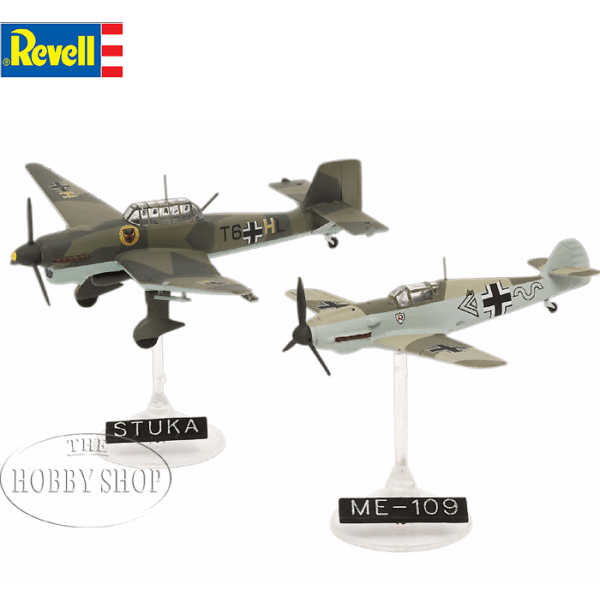 1/144 Bf109E & Ju87B Stuka Set