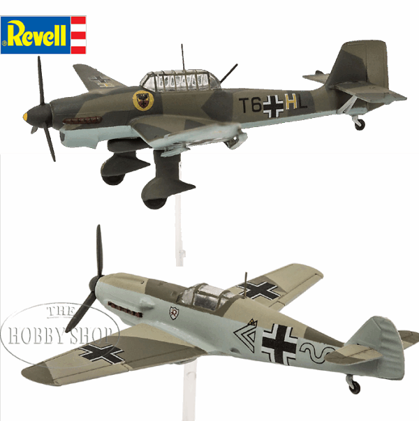 Revell 1/144 Bf109E & Ju87B Stuka Set