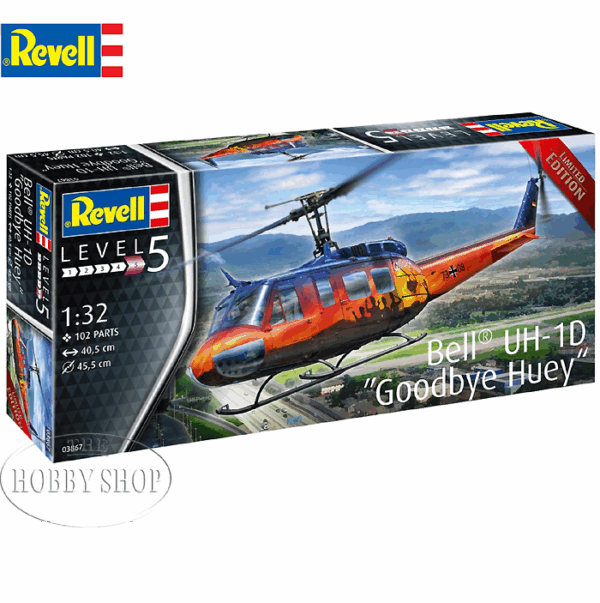 Revell 1/32 Bell UH-1D Huey Goodbye Revell 1/32 Bell UH-1D Huey Goodbye