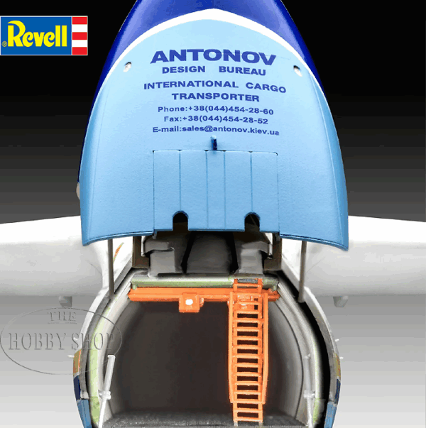 Revell 1/144 Antonov AN-225 KRIJA with Undercarraige