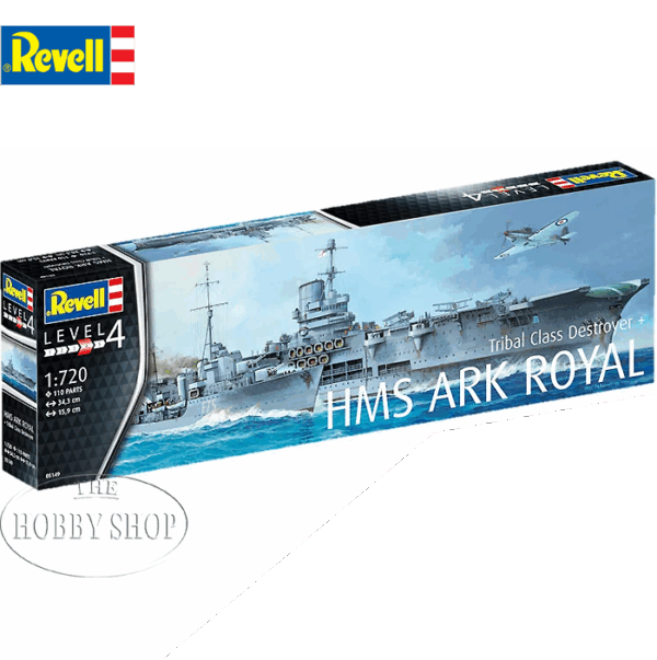 Revell 1/720 HMS Ark Royal Tribal Class Destroyer