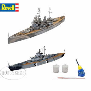 1/1200 Bismark & HMS King George V Starter Set