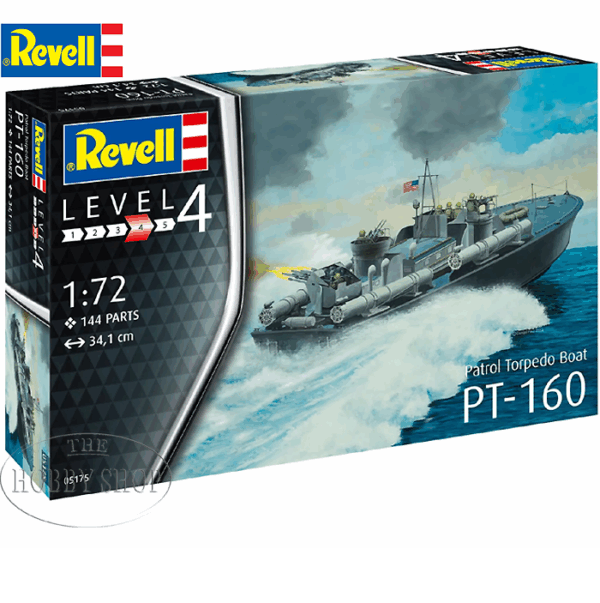 Revell 1/72 US Patrol Torpedo Boat PT-160