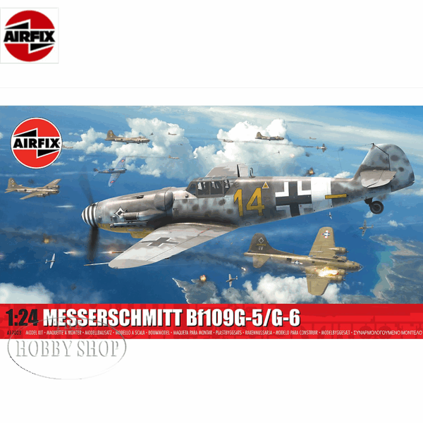 Airfix 1/24 Messerschmitt Bf109G-5/ G-6