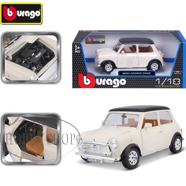 Burago 1/18 Mini Cooper 1969