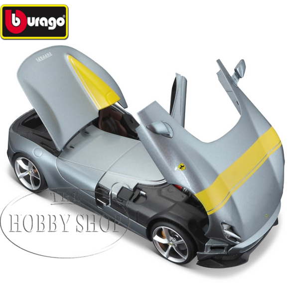 Burago 1/18 Ferrari Monza SP1 Silver
