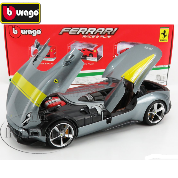 Burago 1/18 Ferrari Monza SP1 Silver